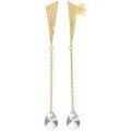 Boucles oreilles Sc Boh&egrave;me BS3063-DORE-IRIS Argent&eacute;