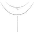 Collier Sc Boh&egrave;me B2274-ARGENT+B2382-ARGENT-10004 Argent&eacute;