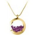 Collier Sc Boh&egrave;me BS1362-DORE-VIOLET Violet