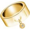 Bijoux Sc Boh&egrave;me BD1839-DORE-DIAMANT-8-56 Dor&eacute;