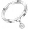 Bijoux Sc Crystal BD2285-ARGENT-7-54-DIAMANT Argent&eacute;