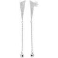 Boucles oreilles Sc Crystal BD2632-ARGENT-DIAMANT Argent&eacute; Grenoble