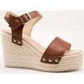 Chaussures d&eacute;contract&eacute;es femme sur Grenoble : Espadrilles Castell 2384 Panna