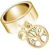 Bijoux Sc Boh&egrave;me BS4147-DORE-8-56 Dor&eacute;