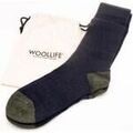 Chaussettes Woollife Omega Cashmere Navy Grenoble