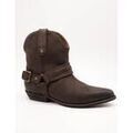 Bottes femme sur Grenoble : Bottines Bronx 47587 Kendr-a Coffee