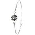Bracelets sur Grenoble : Bracelets Sc Crystal BS002-SB048-RAYE Argent&eacute;