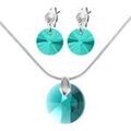 Parures Sc Crystal BS121-SE008-EMER+BS121-SN016-EMER Grenoble