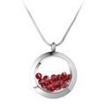 Collier Sc Crystal BS1362-ARGENT-SIAM Grenoble
