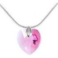 Colliers sur Grenoble : Collier Sc Crystal BS4393-ROSE-SN016