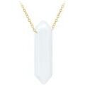 Collier Sc Boh&egrave;me B4039-CRYSTAL Blanc