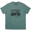 T-shirt Daytona T shirt moto vintage Ref 64961 Jade