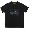 T-shirt Daytona T shirt moto vintage Ref 64961 Noir