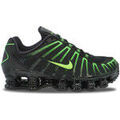 Baskets homme sur Grenoble : Baskets basses Nike Shox TL Black Neon