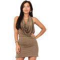 Robe courte La Modeuse Robes pour femme - Kaki - Grenoble