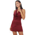 Robes sur Grenoble : Robe courte La Modeuse Robes pour femme - Bordeaux -