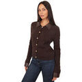 Gilets sur Grenoble : Gilet La Modeuse Gilets, cardigans pour femme - Marron -