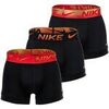 Cale&ccedil;ons Nike Homme Cale&ccedil;on Paquet de 3 Trunks, Dri-Fit Micro Multicolore
