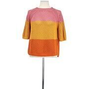 Pull Loro Piana Pull en soie orange