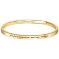 Bracelets Sc Crystal B2541-20-DORE Dor&eacute;
