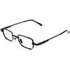 Lunettes de soleil Xlab Bloc bleu Ibiza Cadres Optiques, Noir, 45 mm