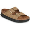 Mules Papillio Arizona Flex Platform Nubuck Beige