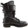 Bottes femme sur Grenoble : Bottines Vintage Bottes en cuir noires