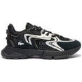Baskets femme sur Grenoble : Baskets Lacoste BASKETS L003 NEO CONTRAST&Eacute;ES NOIRES ET ARGENT&Eacute;ES Noir