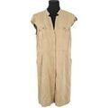 Robe courte Jean Louis Scherrer Robe en coton beige Grenoble