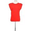 T-shirt Sandro Top sans manche en coton rouge