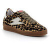 Baskets Semerdjian Basket mode &agrave; lacet pour femme leopard Blanc
