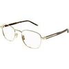 Lunettes de soleil Saint Laurent SL 699 Cadres Optiques, Or/Transparent, 51 mm Dor&eacute;