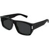 Lunettes de soleil Saint Laurent SL 689 Lunettes de soleil, Noir/Noir, 59 mm