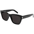 Lunettes sur Grenoble : Lunettes de soleil Saint Laurent SL 560 Lunettes de soleil, Noir/Noir, 54 mm