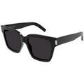 Lunettes sur Grenoble : Lunettes de soleil Saint Laurent SL 507 Lunettes de soleil, Noir/Gris, 54 mm