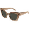 Lunettes de soleil Saint Laurent SL 552 Lunettes de soleil, Rose/Gris, 51 mm