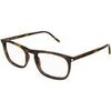 Lunettes de soleil Saint Laurent SL 670 Cadres Optiques, Havana/Transparent, 54 mm