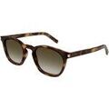 Lunettes sur Grenoble : Lunettes de soleil Saint Laurent SL 28 Lunettes de soleil, Havana/Marron, 49 mm