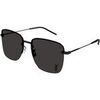 Lunettes de soleil Saint Laurent SL 312 M Lunettes de soleil, Noir/Noir, 58 mm