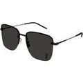 Lunettes sur Grenoble : Lunettes de soleil Saint Laurent SL 312 M Lunettes de soleil, Noir/Noir, 58 mm