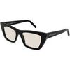 Lunettes de soleil Saint Laurent SL 276 MICA Lunettes de soleil, Noir, 53 mm