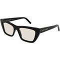 Lunettes sur Grenoble : Lunettes de soleil Saint Laurent SL 276 MICA Lunettes de soleil, Noir, 53 mm