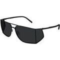 Lunettes sur Grenoble : Lunettes de soleil Saint Laurent SL 750 Lunettes de soleil, Noir/Noir, 69 mm