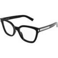 Lunettes de soleil Saint Laurent SL 748 Cadres Optiques, Noir/Transparent, 54 mm Grenoble