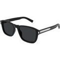 Lunettes sur Grenoble : Lunettes de soleil Saint Laurent SL 710 Lunettes de soleil, Noir/Noir, 54 mm