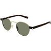 Lunettes de soleil Saint Laurent SL 707 Lunettes de soleil, Or/Vert, 49 mm Dor&eacute;