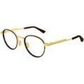 Lunettes de soleil Bottega Veneta BV1337OJ Cadres Optiques, Or/Transparent, 48 mm Dor&eacute; Grenoble