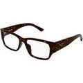 Lunettes sur Grenoble : Lunettes de soleil Balenciaga BB0373OK Cadres Optiques, Havana/Transparent, 55 mm