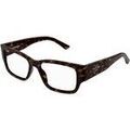 Lunettes sur Grenoble : Lunettes de soleil Balenciaga BB0371O Cadres Optiques, Havana/Transparent, 53 mm