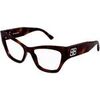 Lunettes de soleil Balenciaga BB0362O Cadres Optiques, Havana/Transparent, 54 mm
